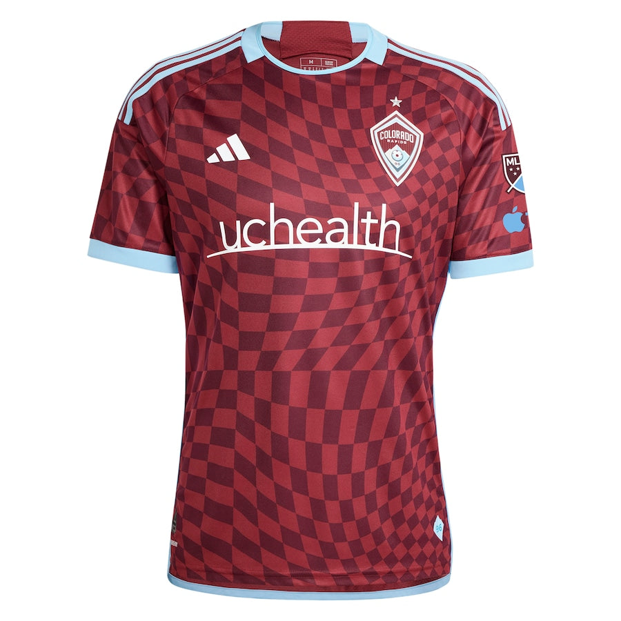 Djordje Mihailovic Colorado Rapids adidas 2024 One Flag Kit Player Authentic T-shirt - Burgundy