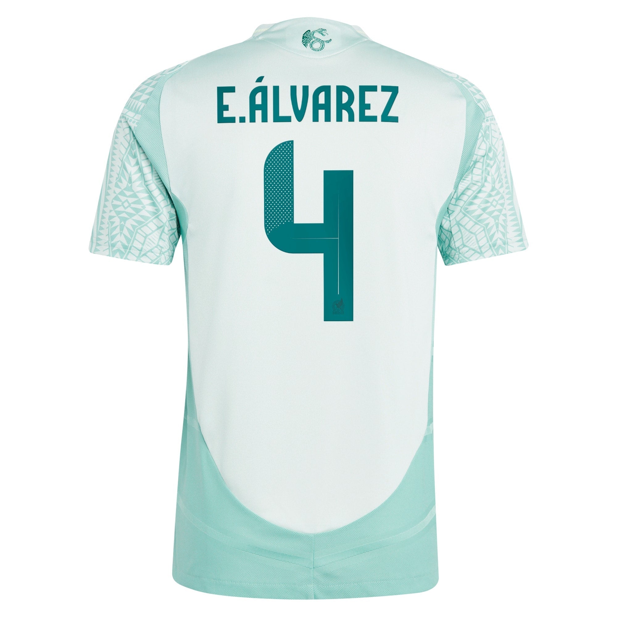 Selected slide 1 of 3Display slide 2 of 3Display slide 3 of 3 Edson Alvarez Mexico National Team adidas 2024 Away Player Authentic T-shirt - Green