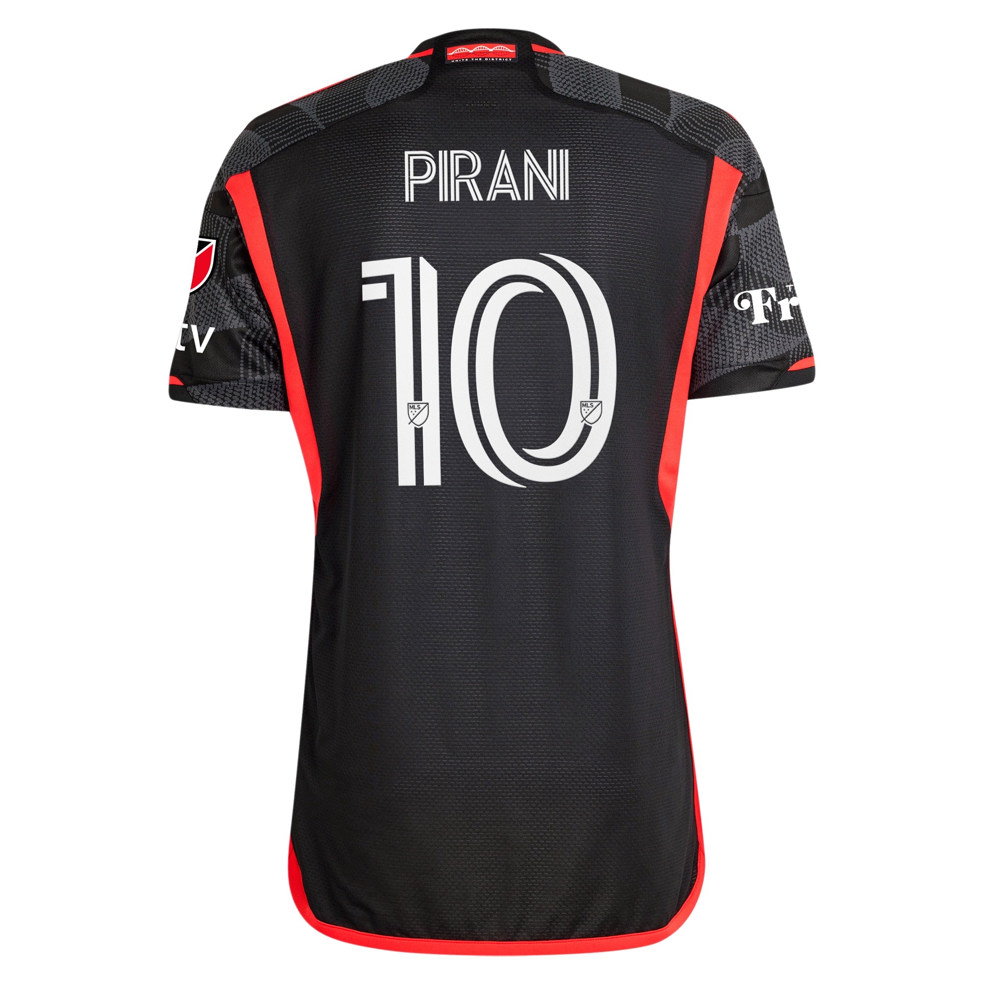 Gabriel Pirani D.C. United adidas 2024 The Icon Kit Player Authentic T-shirt – Black