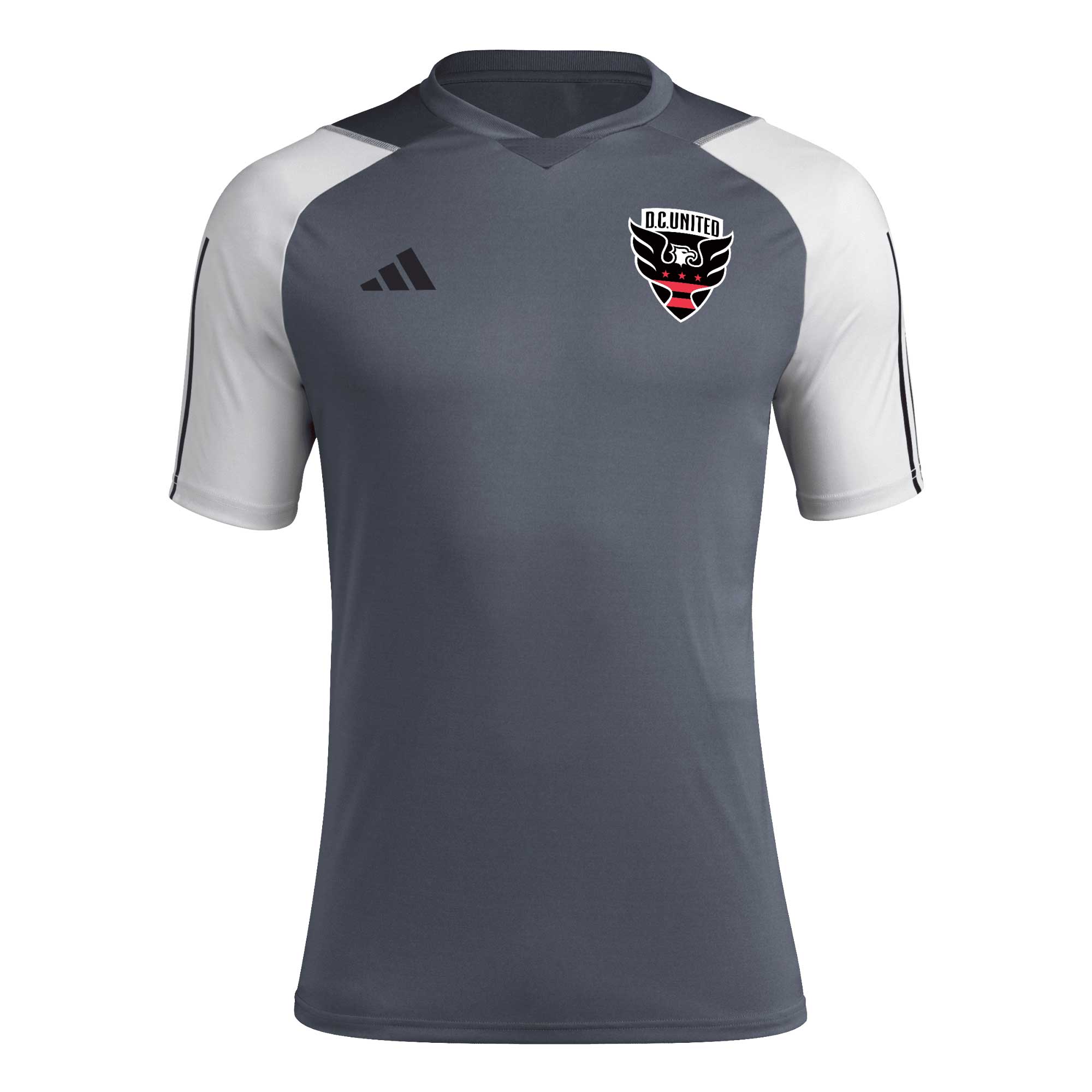 D.C. United adidas 2024 AEROREADY Training Authentic T-shirt - Gray