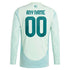 Mexico National Team adidas 2024 Away Custom Long Sleeve Authentic T-shirt - Green