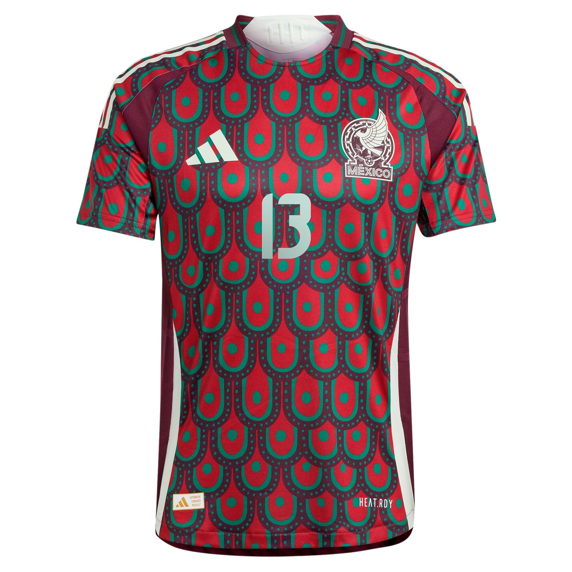 Guillermo Ochoa Mexico National Team adidas 2024 Home Player Authentic T-shirt - Burgundy