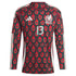 Guillermo Ochoa Mexico National Team adidas 2024 Home Player Long Sleeve Authentic T-shirt - Burgundy