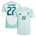 Hirving Lozano Mexico National Team adidas 2024 Away Player Authentic T-shirt - Green