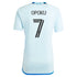 Kwadwo Opoku CF Montreal adidas 2024 La Main  Player Authentic T-shirt – Light Blue