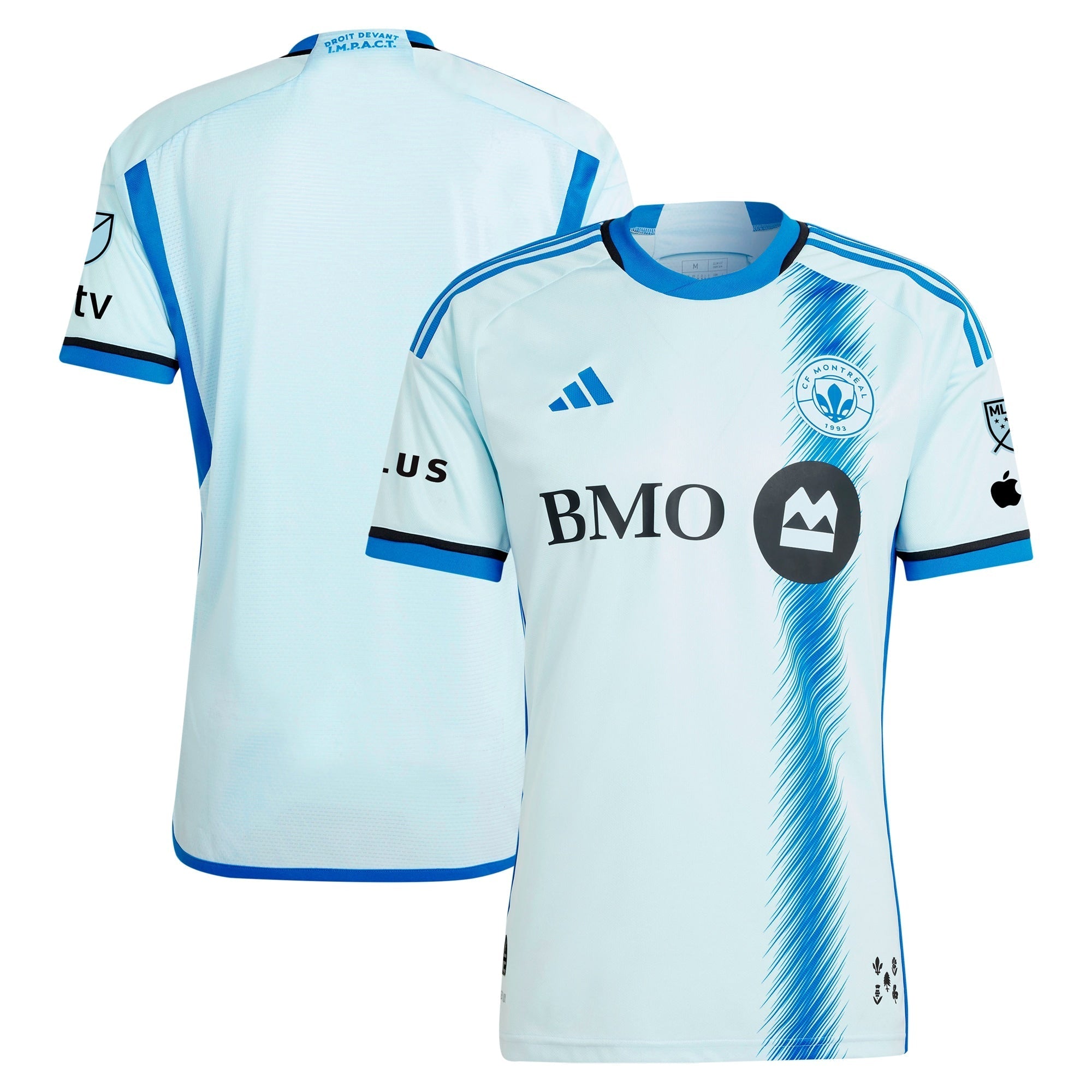 CF Montreal adidas 2024 La Main Authentic T-shirt – Light Blue