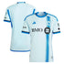 CF Montreal adidas 2024 La Main Authentic T-shirt – Light Blue