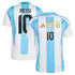 Lionel Messi Argentina National Team adidas 2024 Home  Player Authentic T-shirt - White