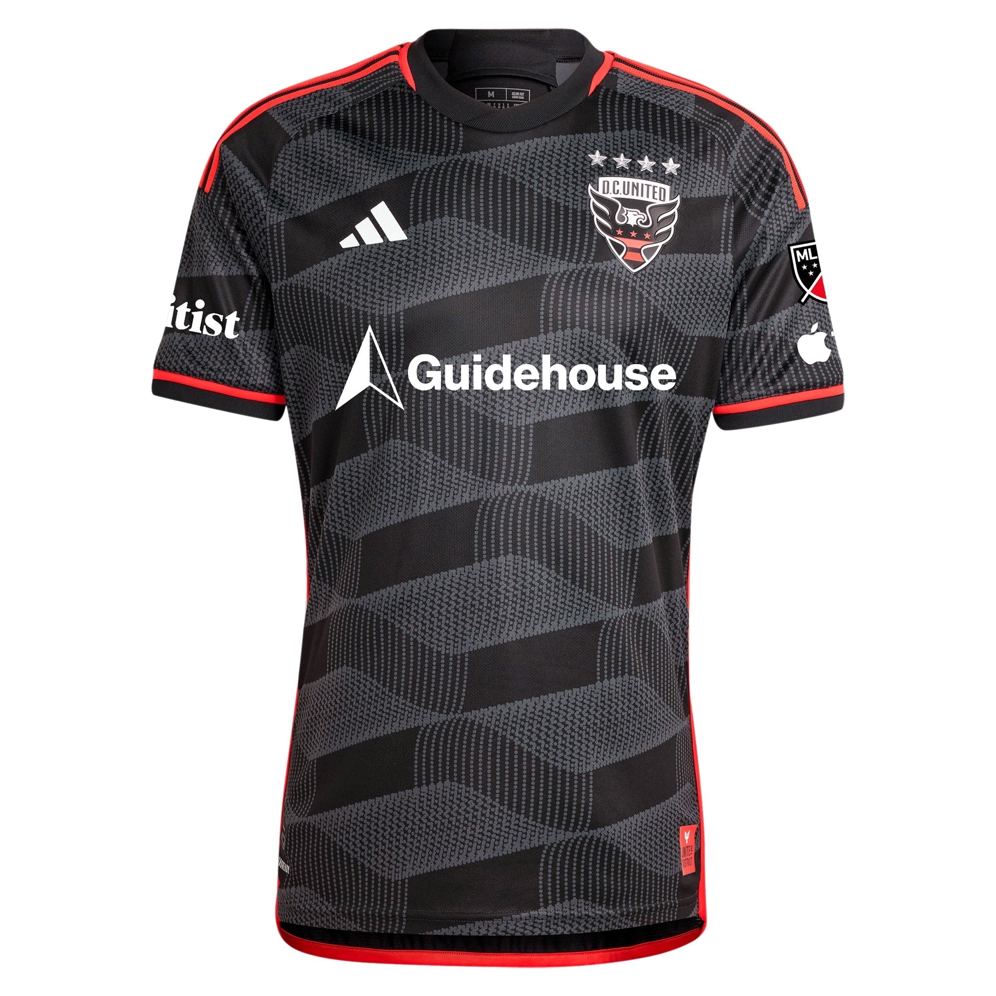 Mateusz Klich D.C. United adidas 2024 The Icon Kit Player Authentic T-shirt – Black