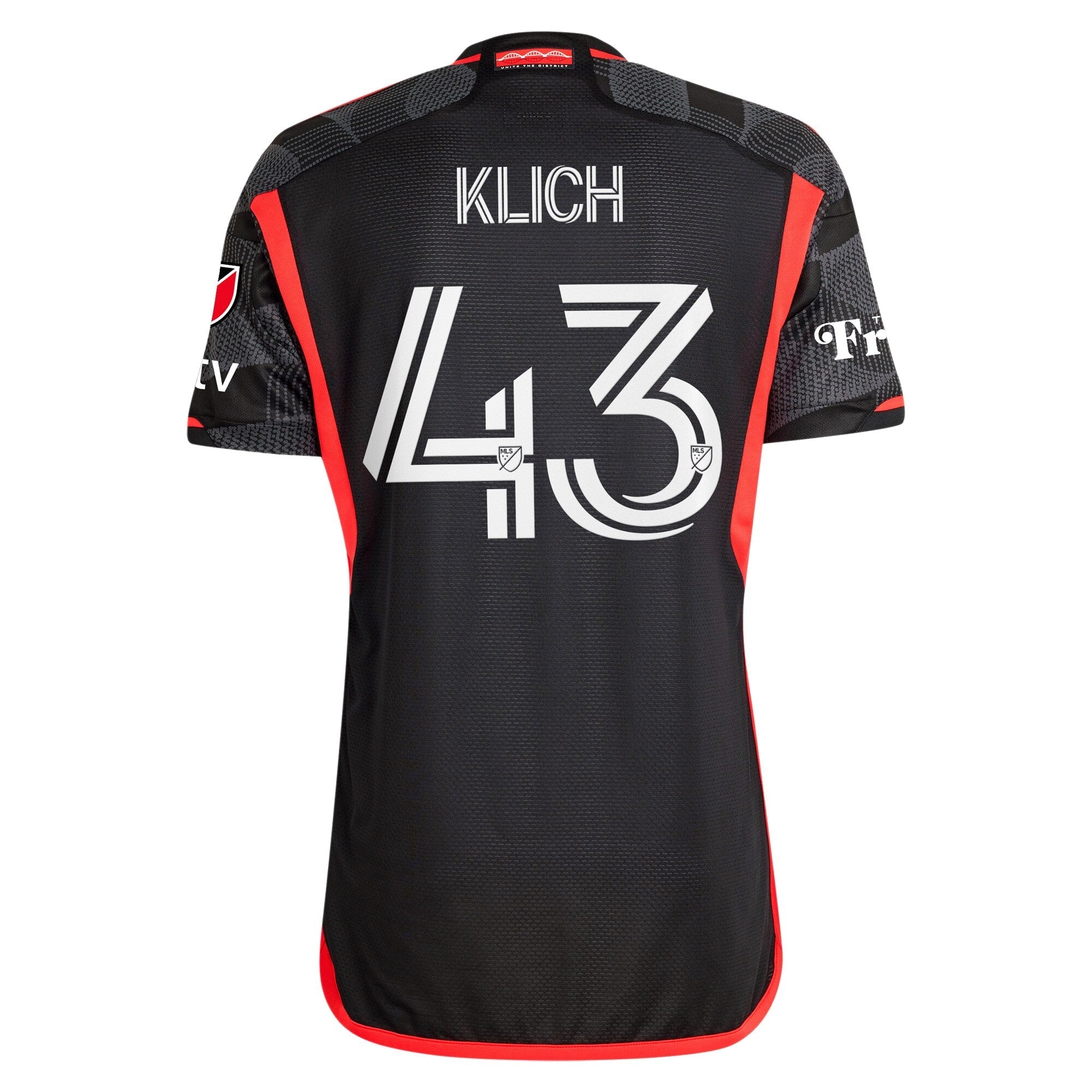 Mateusz Klich D.C. United adidas 2024 The Icon Kit Player Authentic T-shirt – Black