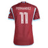 Omir Fernandez Colorado Rapids adidas 2024 One Flag Kit  Player Authentic T-shirt - Burgundy