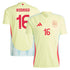 Rodrigo Spain National Team adidas 2024 Away Authentic T-shirt - Yellow