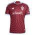 Sam Vines Colorado Rapids adidas 2024 One Flag Kit Player Authentic T-shirt - Burgundy