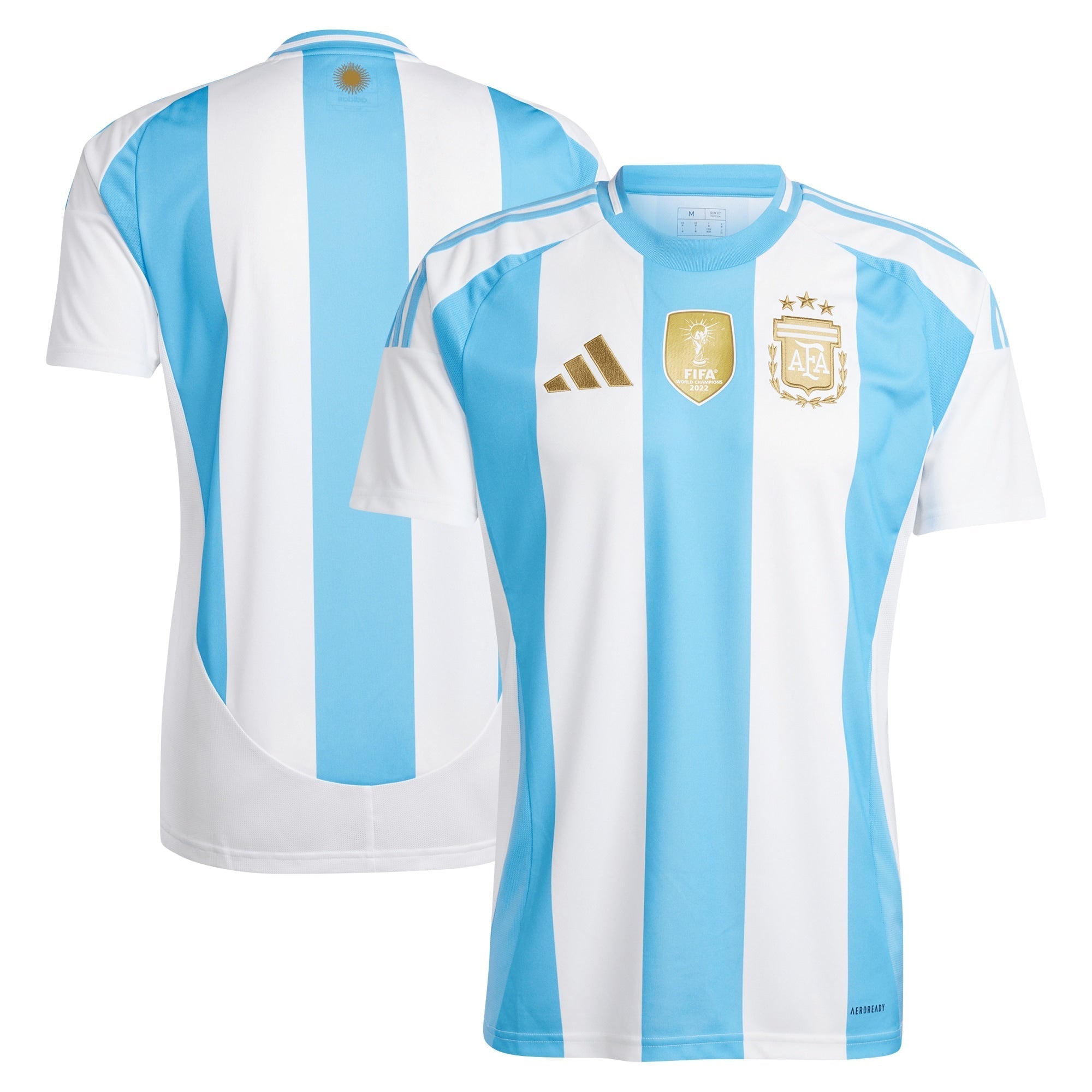 Argentina National Team adidas 2024 Home Authentic T-shirt - White