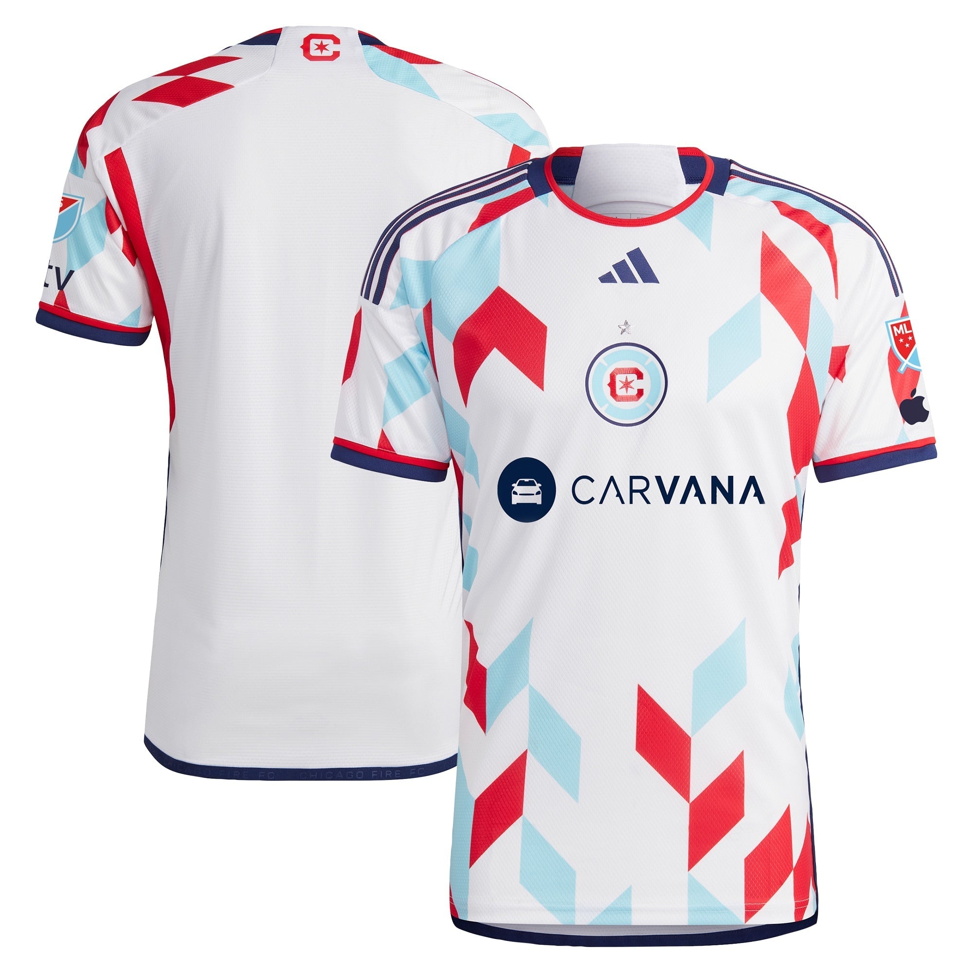 Chicago Fire adidas 2024 A Kit For All Authentic T-shirt – White