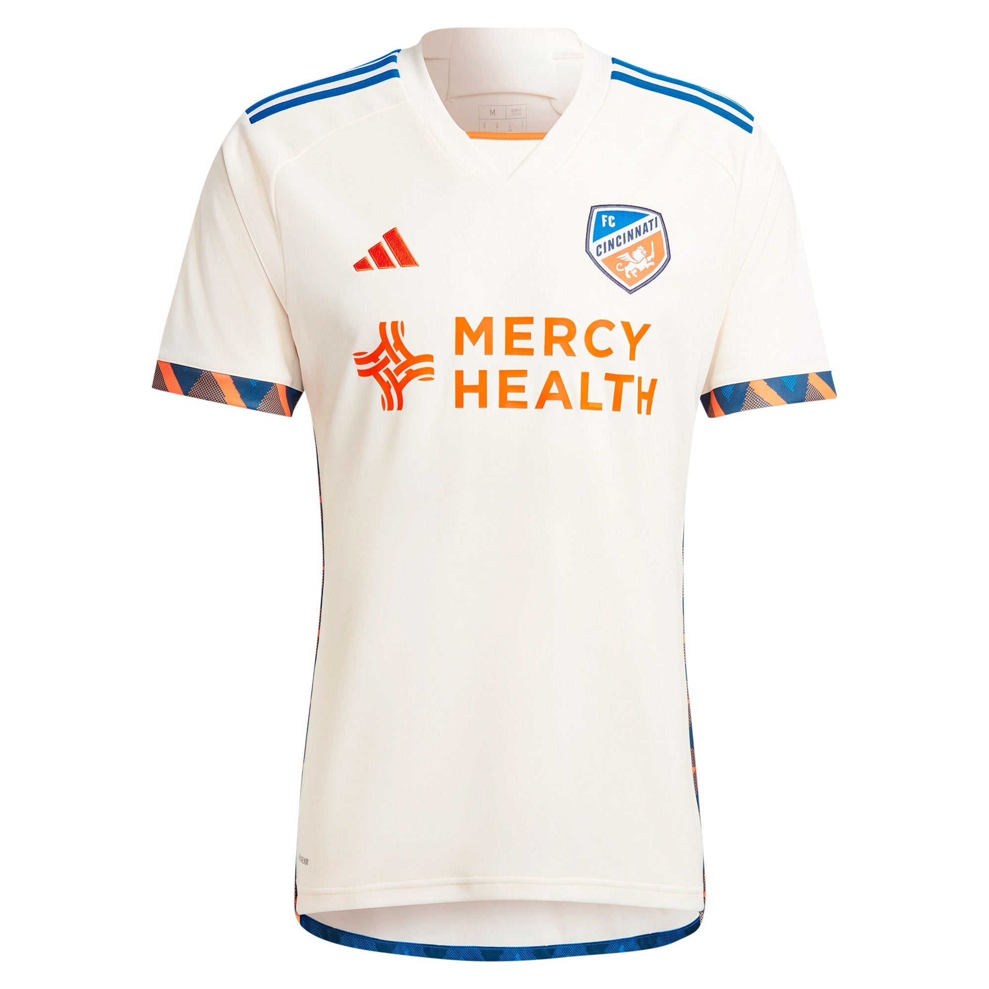 FC Cincinnati adidas 2024 The Canvas Kit Custom Authentic T-shirt - White
