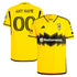Columbus Crew adidas 2024 The Home Kit Custom Authentic T-shirt - Yellow