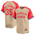 Adley Rutschman American League Nike 2024 MLB All-Star Game Limited Player Authentic T-shirt - Cream