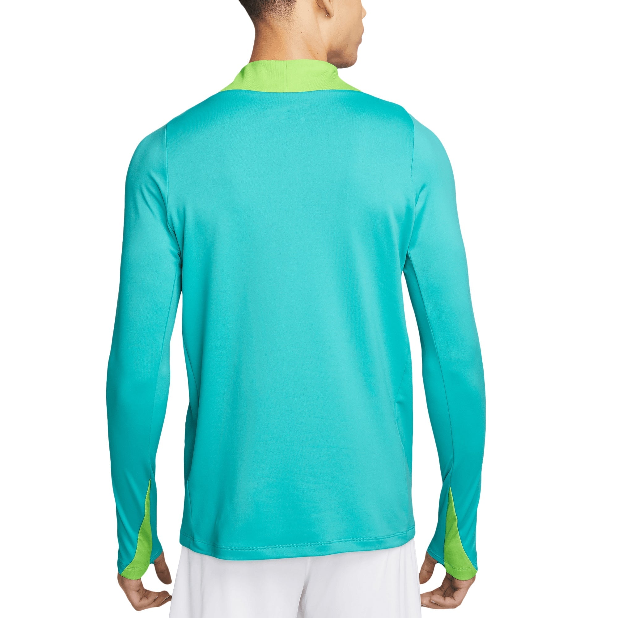 Brazil National Team Nike 2024 Strike Drill Performance Quarter-Zip Pullover Top - Aqua