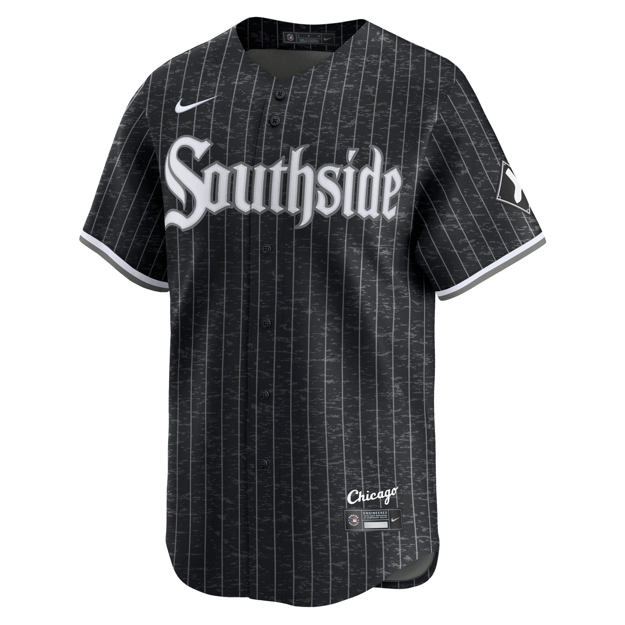 Chicago White Sox Nike City Connect Limited Custom Authentic T-shirt - Black