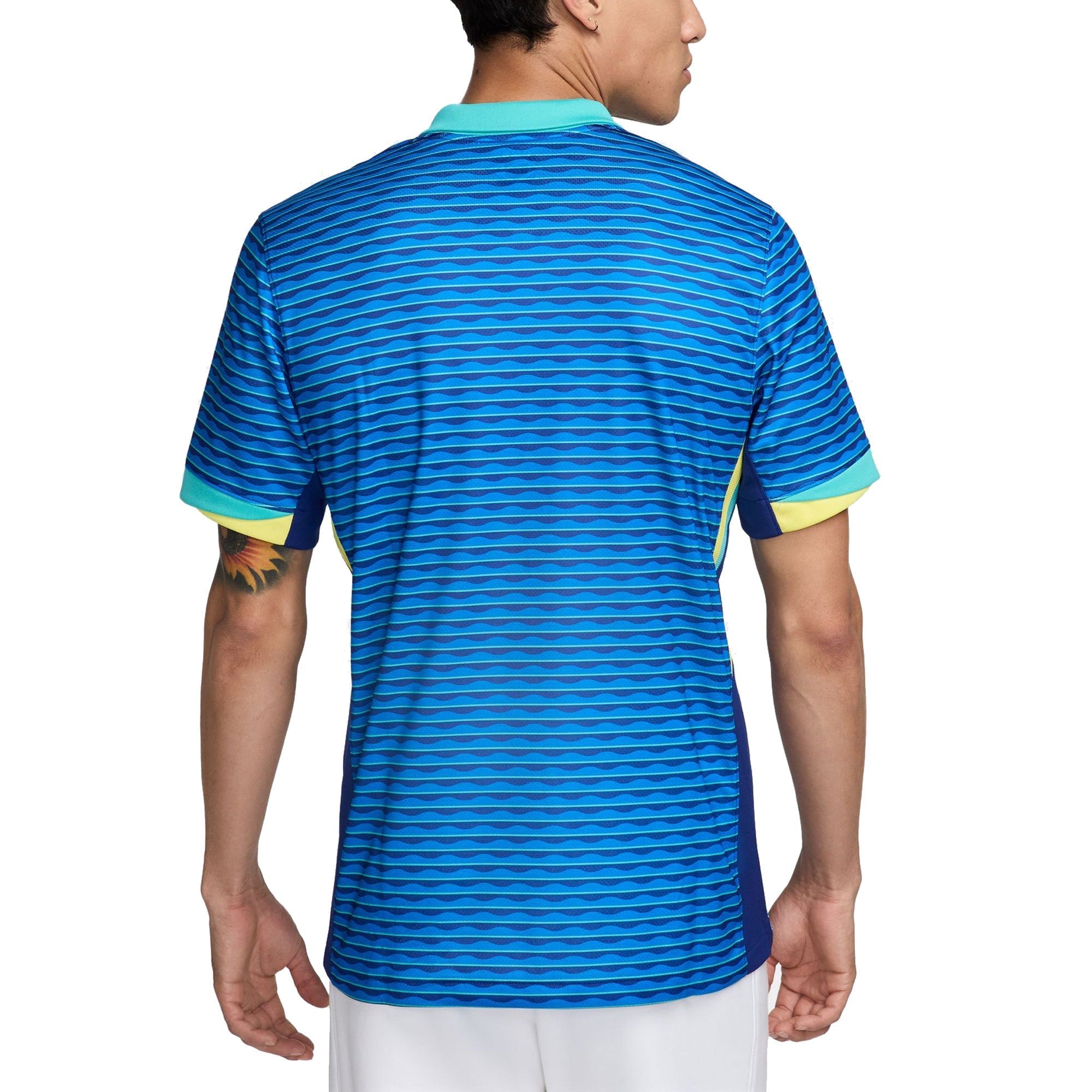 Brazil National Team Nike 2024 Away Stadium Authentic T-shirt – Blue