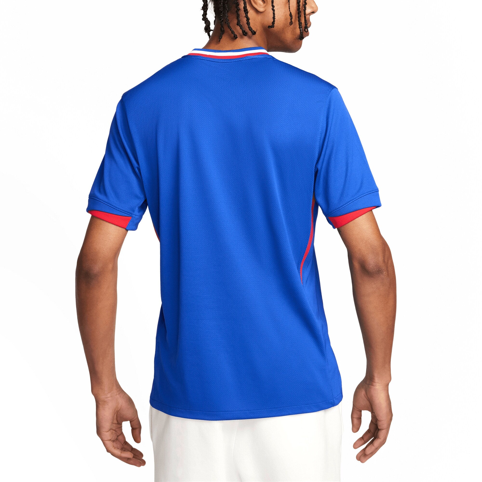 France National Team Nike 2024 Home Blank Authentic T-shirt - Blue