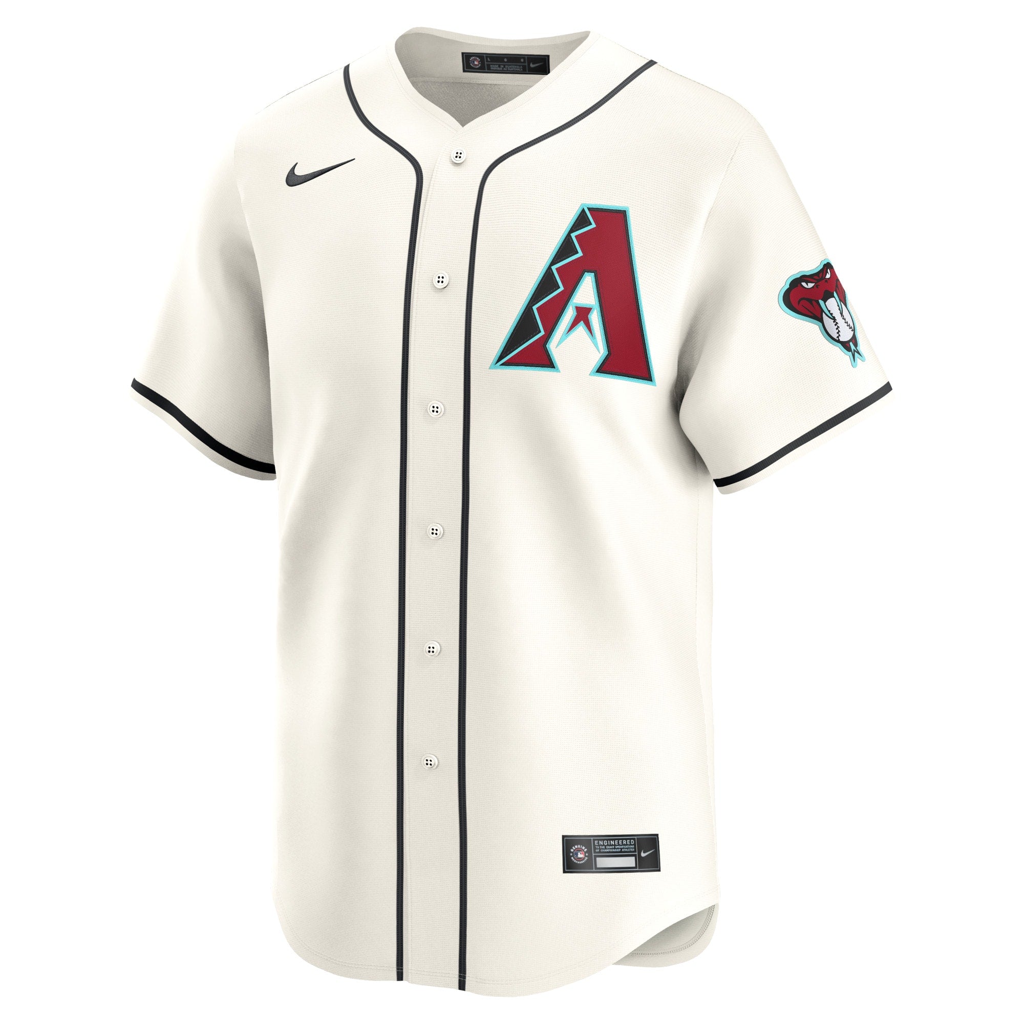 Corbin Carroll Arizona Diamondbacks Nike Home Limited Player Authentic T-shirt - White