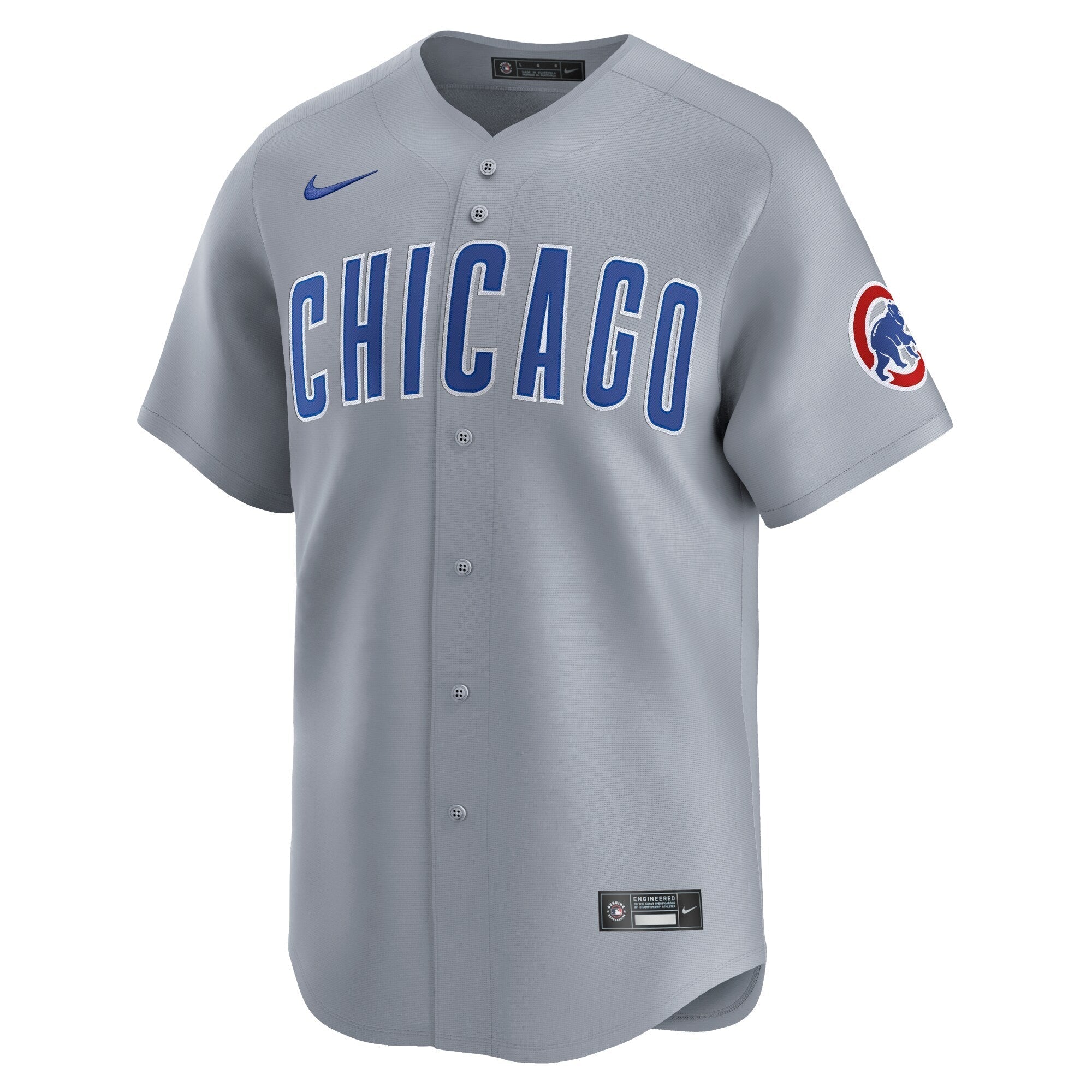 Chicago Cubs Nike Road Limited Authentic T-shirt – Gray