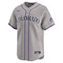 Colorado Rockies Nike Road Limited Authentic T-shirt – Gray