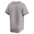 Colorado Rockies Nike Road Limited Authentic T-shirt – Gray