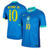 Neymar Jr. Brazil National Team Nike 2024 Away Stadium Player Authentic T-shirt – Blue