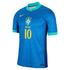 Neymar Jr. Brazil National Team Nike 2024 Away Stadium Player Authentic T-shirt – Blue