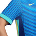 Neymar Jr. Brazil National Team Nike 2024 Away Stadium Player Authentic T-shirt – Blue