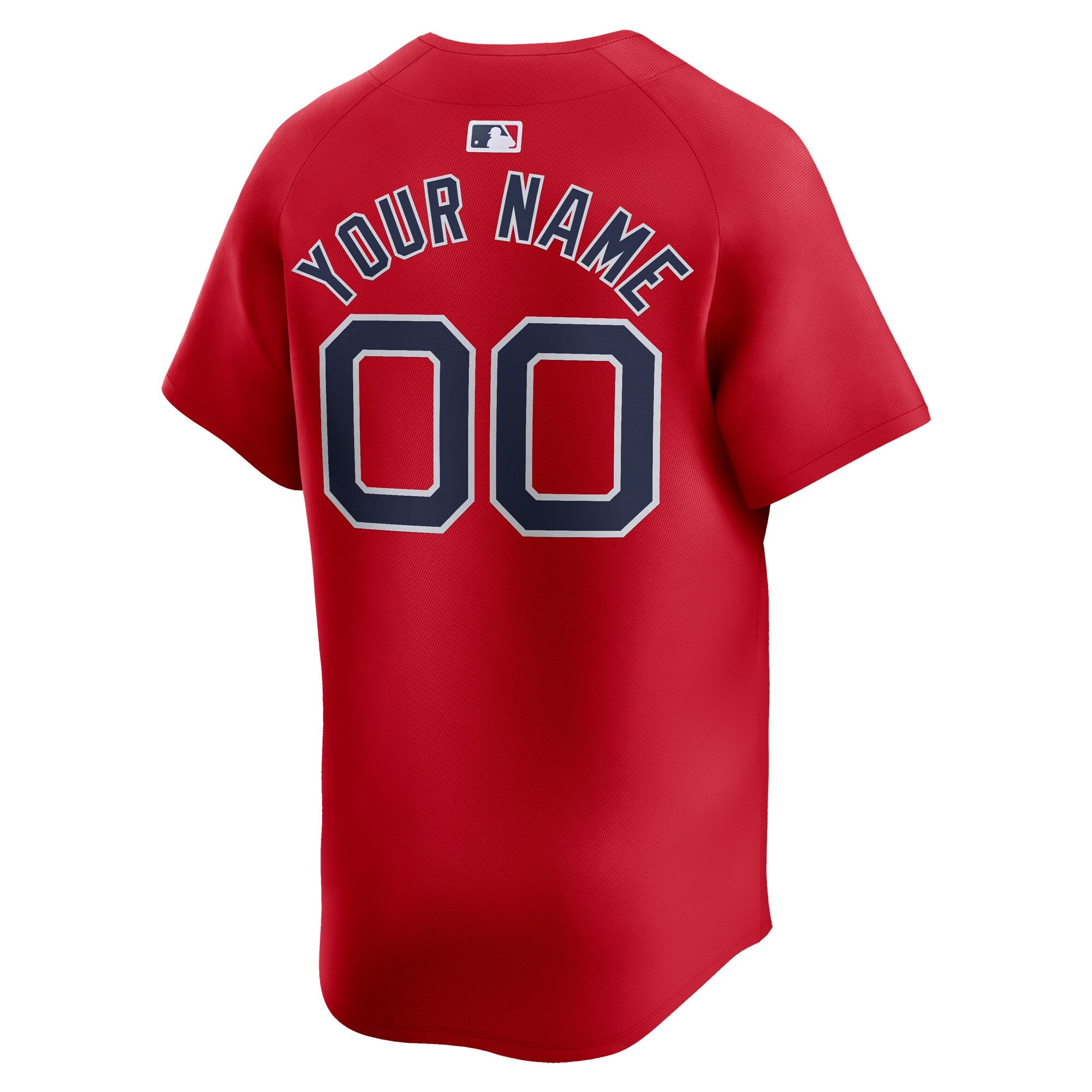 Boston Red Sox Nike Alternate Limited Custom Authentic T-shirt – Red