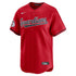 Cleveland Guardians Nike Alternate Limited Custom Authentic T-shirt – Red