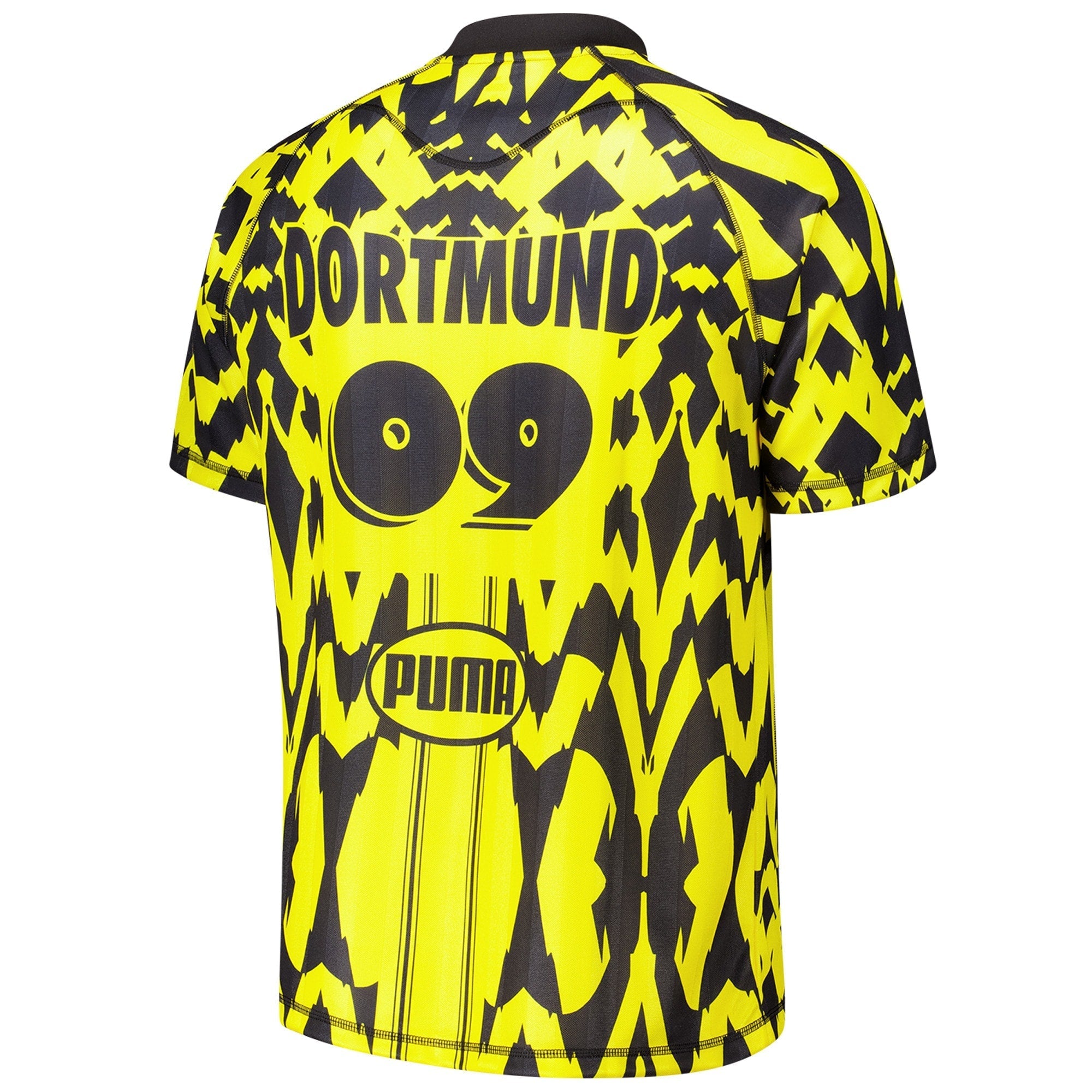 Borussia Dortmund Puma Statement Retro Authentic T-shirt - Yellow