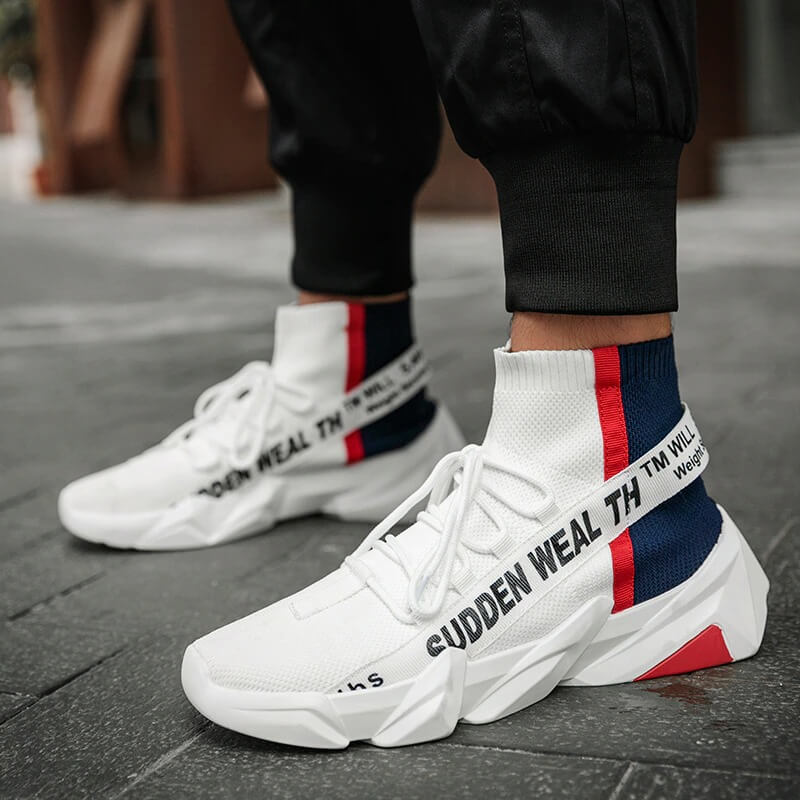 men nevada running sneaker – breathable high-top sports shoes for jogging and outdoor wear - Nevada Shoe