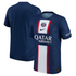 Nike Paris Saint-Germain Authentic Jersey in navy blue with bold team colors and Qatar Airways logo