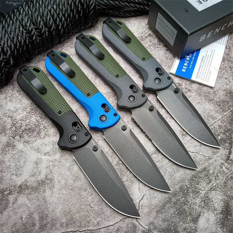 Benchmade 430BK Redoubt: Gray Tactical Folder | D2 Tool Steel