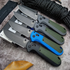 Benchmade 430BK Redoubt: Gray Tactical Folder | D2 Tool Steel