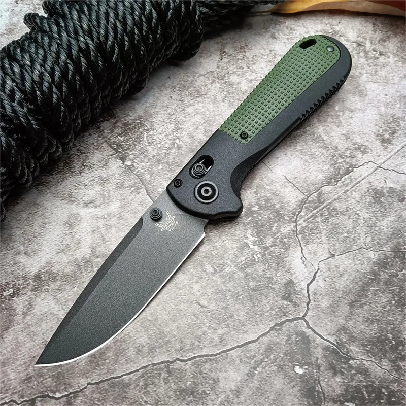 Benchmade 430BK Redoubt: Gray Tactical Folder | D2 Tool Steel