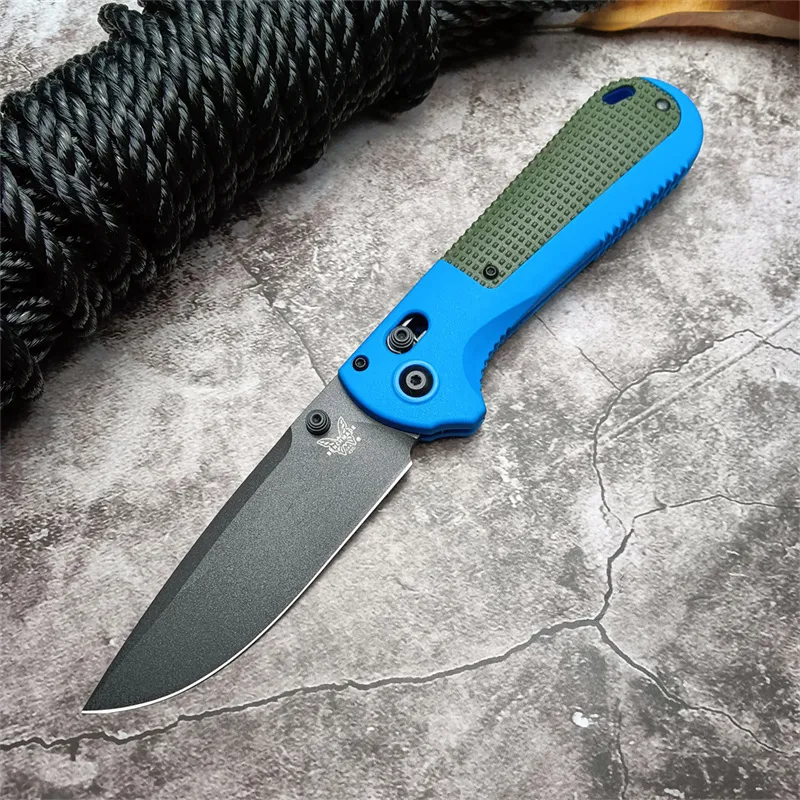 Benchmade 430BK Redoubt: Gray Tactical Folder | D2 Tool Steel