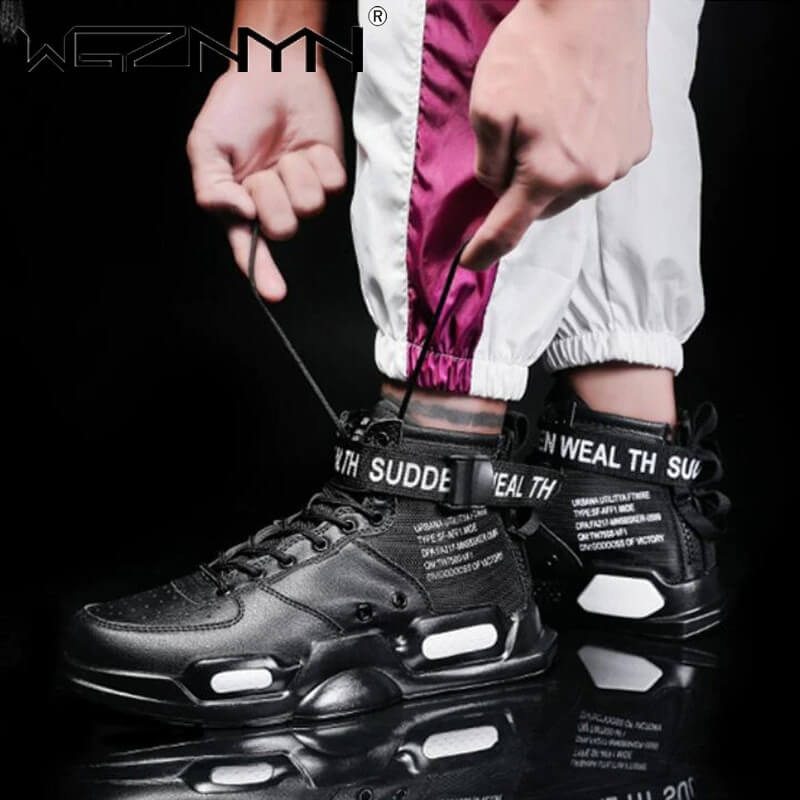 Men's High Top Sneakers – Breathable, Stylish, and Durable Outdoor Training Shoes | NEVADA™ - Nevada Shoe