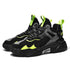 Stylish Running Men Shoes High Top Men's Sneakers Lace Up Sporty Man Shoes Comfortable Mans Sneaker Gym Jogging Athletic Trainer