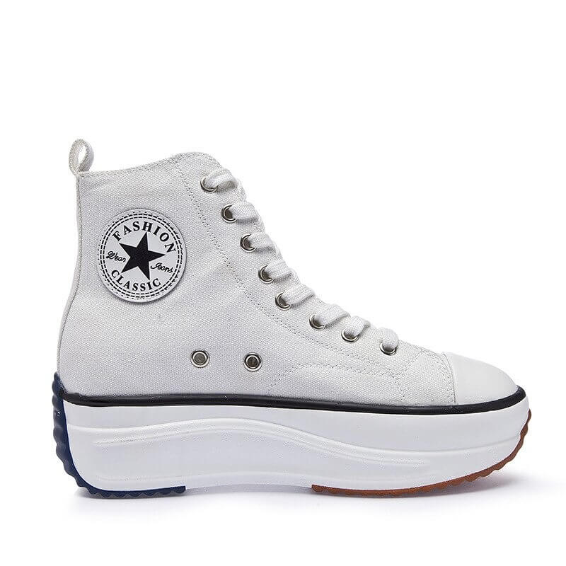 women nevada canvas trainers – stylish high-top sneakers, breathable comfort & durable design | nevada™ - Nevada Shoe