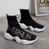 women sneaker high-top sock – stylish casual flats with comfortable fit | nevada™ - Nevada Shoe