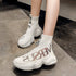 women sneaker high-top sock – stylish casual flats with comfortable fit | nevada™ - Nevada Shoe