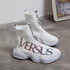 women sneaker high-top sock – stylish casual flats with comfortable fit | nevada™ - Nevada Shoe