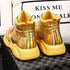 men nevada gold leather shoe – luxurious craftsmanship and modern style | nevada™ - Nevada Shoe